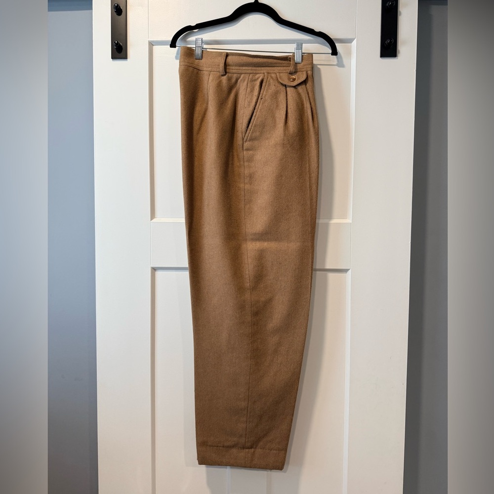 Vintage SK & Company High Waisted Wool Trousers Ladies Size 12